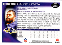 2010 Topps Haloti Ngata #393