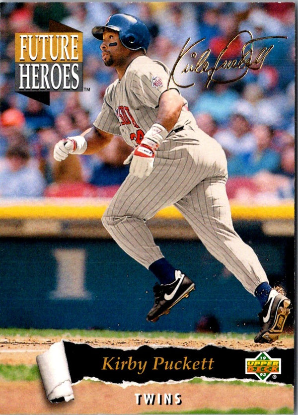 1993 Upper Deck Future Heroes Kirby Puckett #61