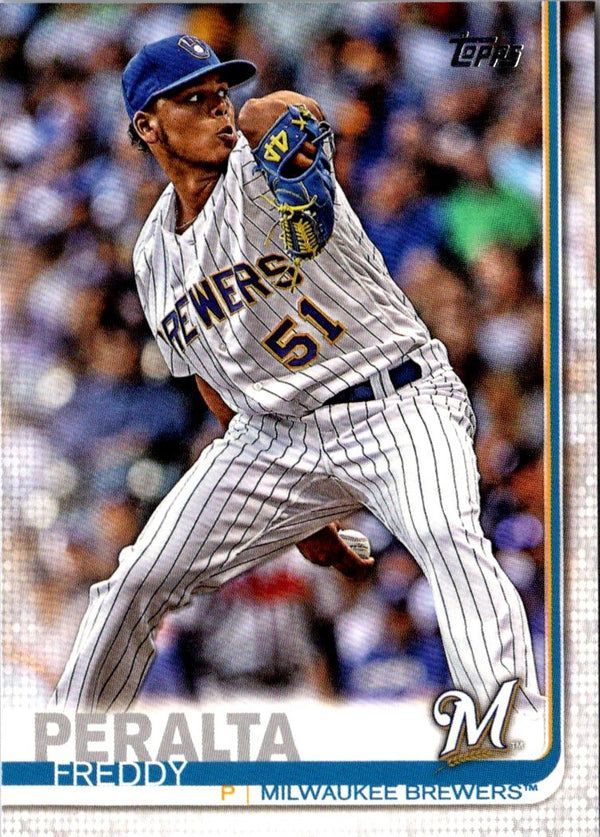 2019 Topps Freddy Peralta #627