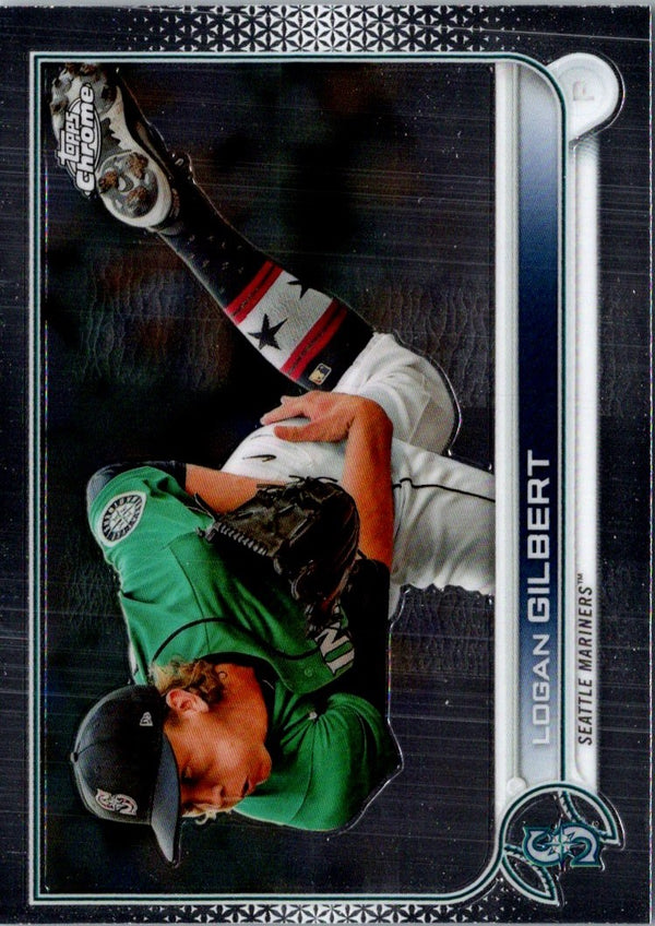 2022 Topps Chrome Logan Gilbert #211