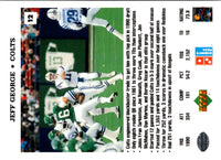 1991 Domino's The Quarterbacks Jeff George #12