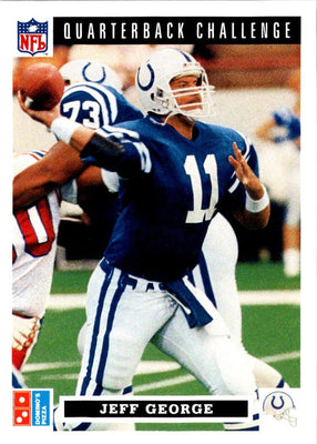 1991 Domino's The Quarterbacks Jeff George #12