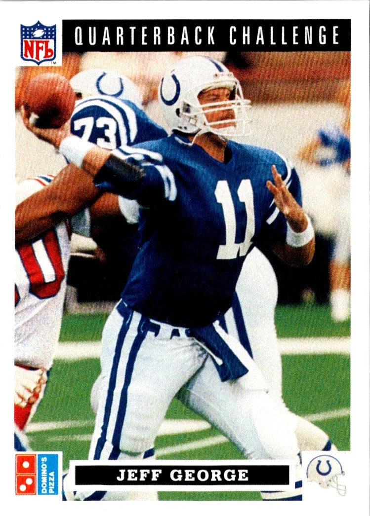 1991 Domino's The Quarterbacks Jeff George