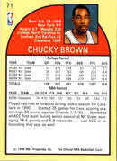 1990 Hoops Chucky Brown