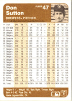 1983 Fleer Don Sutton #47