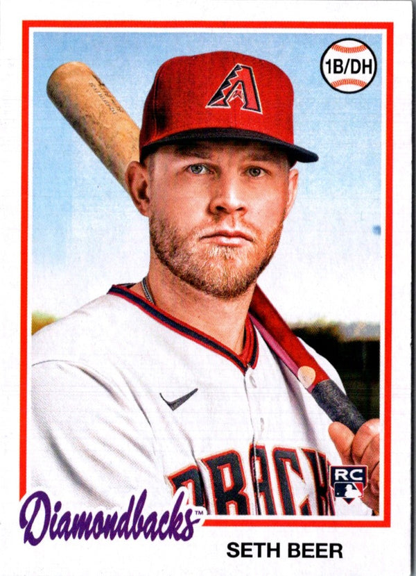 2022 Topps Archives Seth Beer #171 Rookie