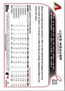 2022 Topps Luke Weaver