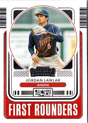 2021 Panini Contenders First Rounders Jordan Lawlar #FR-JO