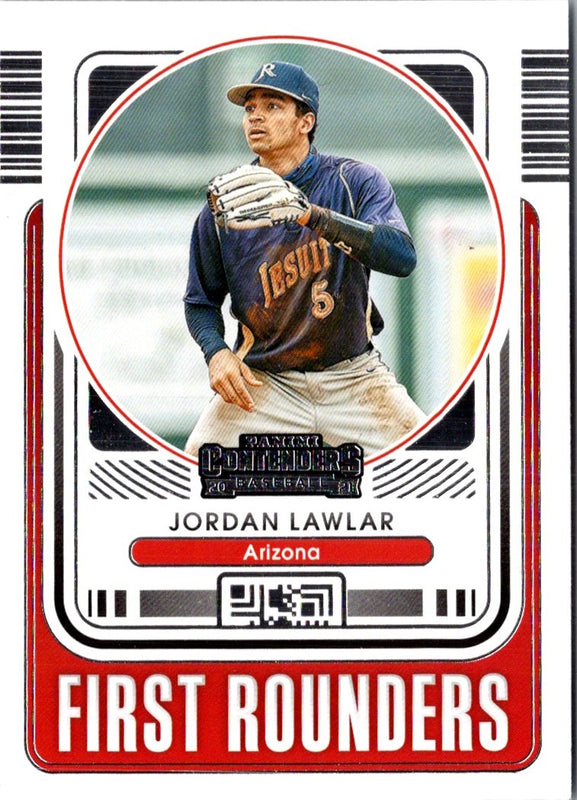 2021 Panini Contenders First Rounders Jordan Lawlar #FR-JO