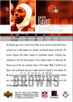 2003 Upper Deck Andre Davis #70