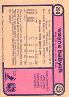 1982 O-Pee-Chee Wayne Babych #299