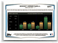 2014 Bowman Draft Picks & Prospects Chrome Brent Honeywell #CDP77