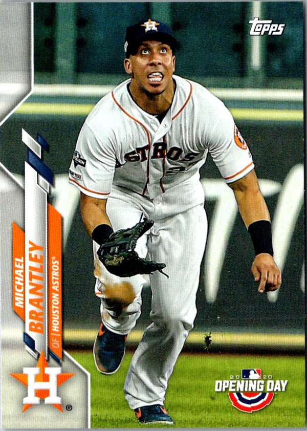 2020 Topps Opening Day Michael Brantley #134