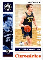 2021 Panini Chronicles Draft Picks Franz Wagner #9