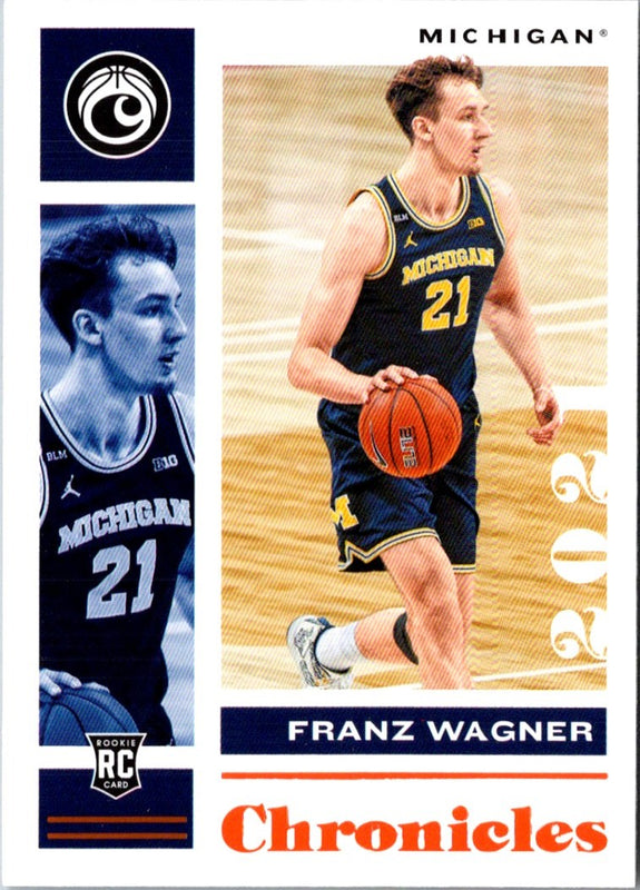 2021 Panini Chronicles Draft Picks Franz Wagner #9