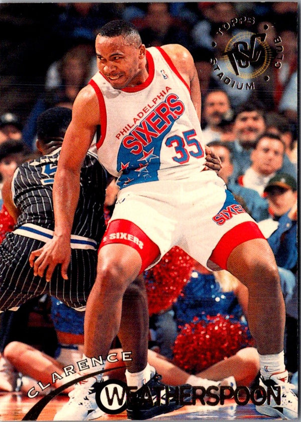 1994 Stadium Club 1st Day Issue Clarence Weatherspoon #163