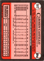1989 Topps Traded Carmen Castillo #18T