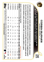 2022 Topps Corbin Burnes #240