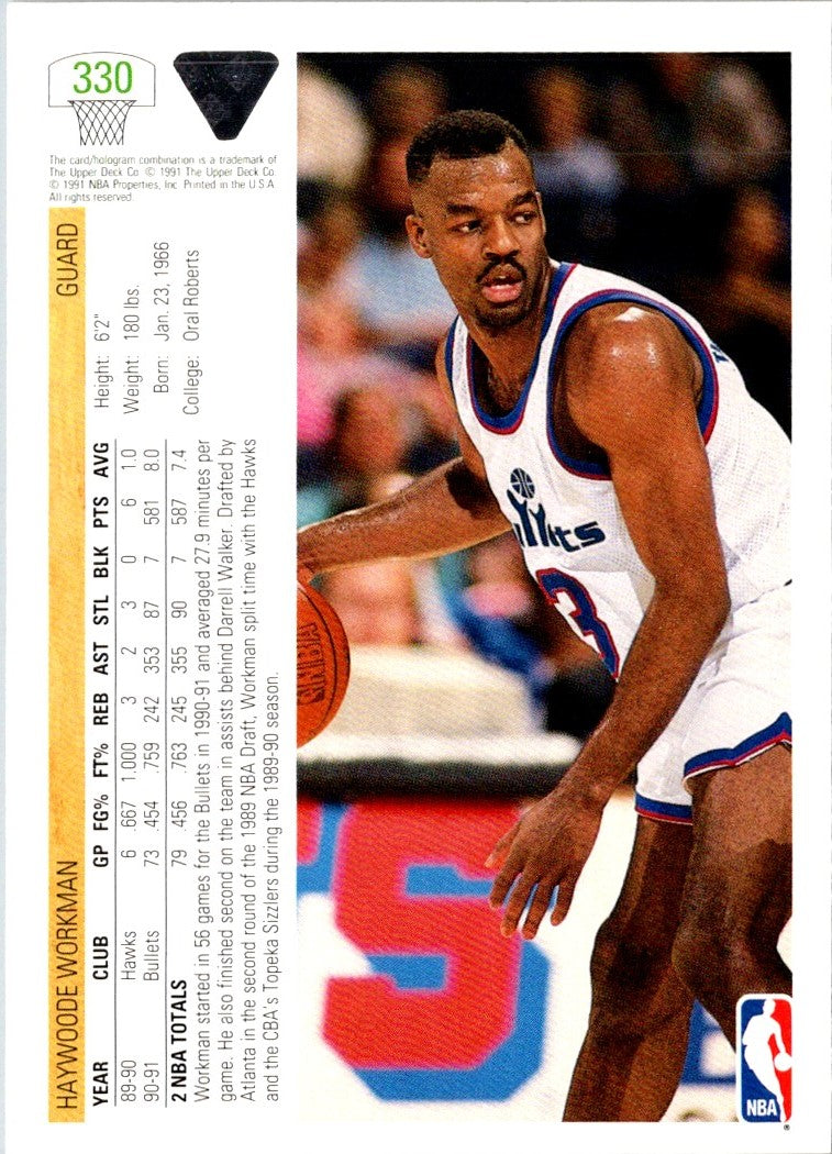 1991 Upper Deck Haywoode Workman