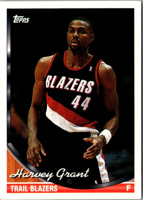 1993 Topps Harvey Grant #341
