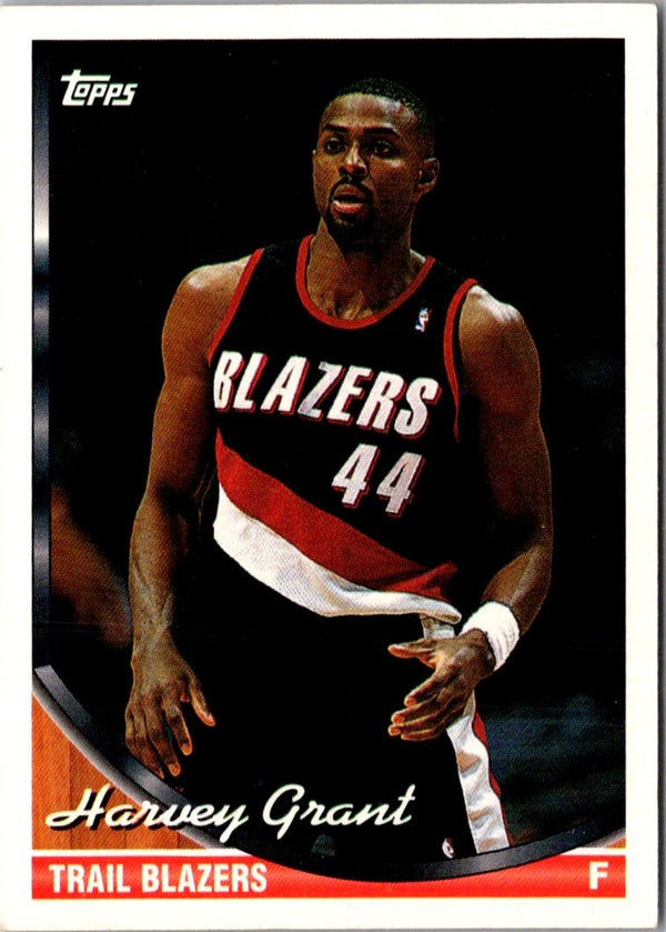 1993 Topps Harvey Grant #341