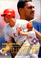 1996 Ultra Juan Gonzalez #135