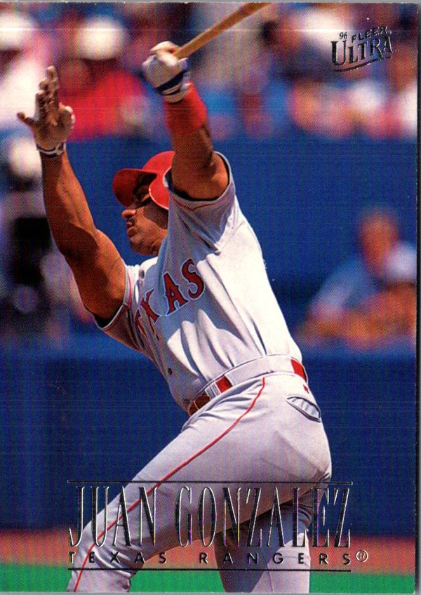 1996 Ultra Juan Gonzalez #135