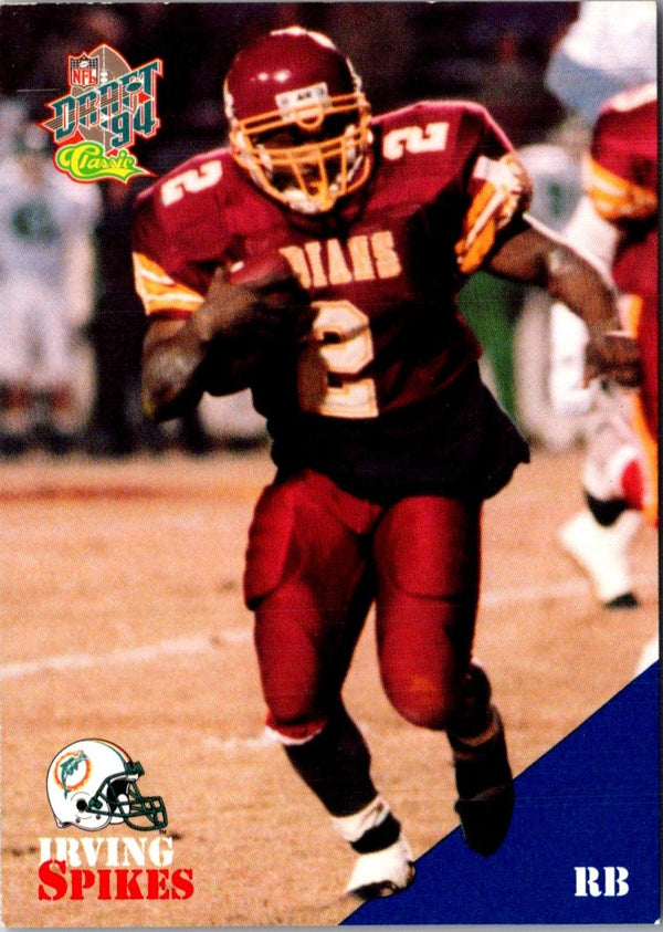 1994 Classic NFL Draft Irving Spikes #37