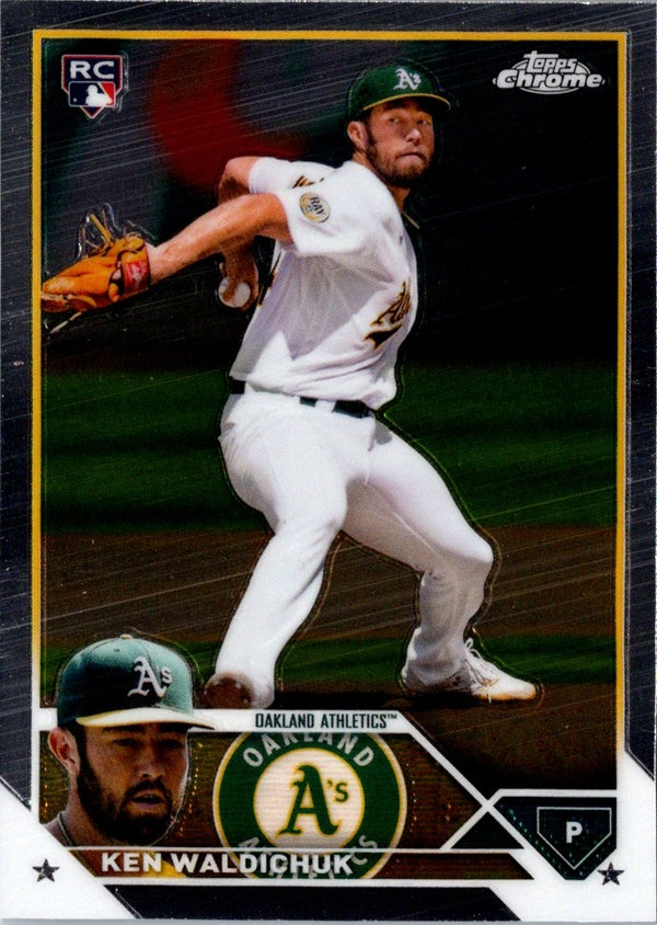 2023 Topps Chrome Ken Waldichuk #52 Rookie