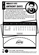 2021 Hoops Red Backs Anthony Davis