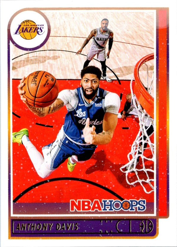 2021 Hoops Red Backs Anthony Davis #146