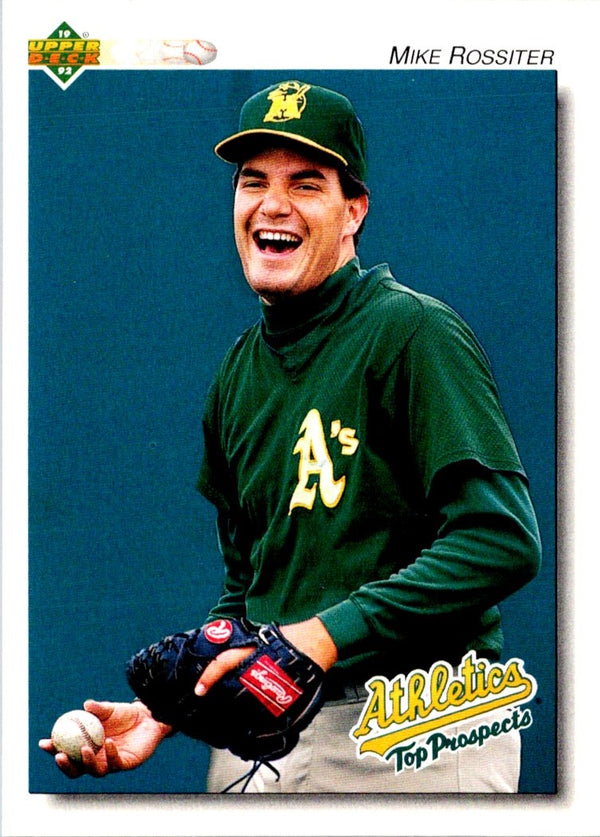 1992 Upper Deck Minors Mike Rossiter #214