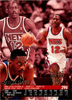 1995 Fleer European New Jersey Nets #254