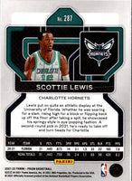 2021 Panini Prizm Blue Scottie Lewis #287