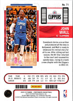 2022 Panini Contenders Ticket John Wall #71