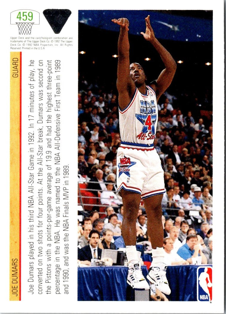 1997 Upper Deck Joe Dumars