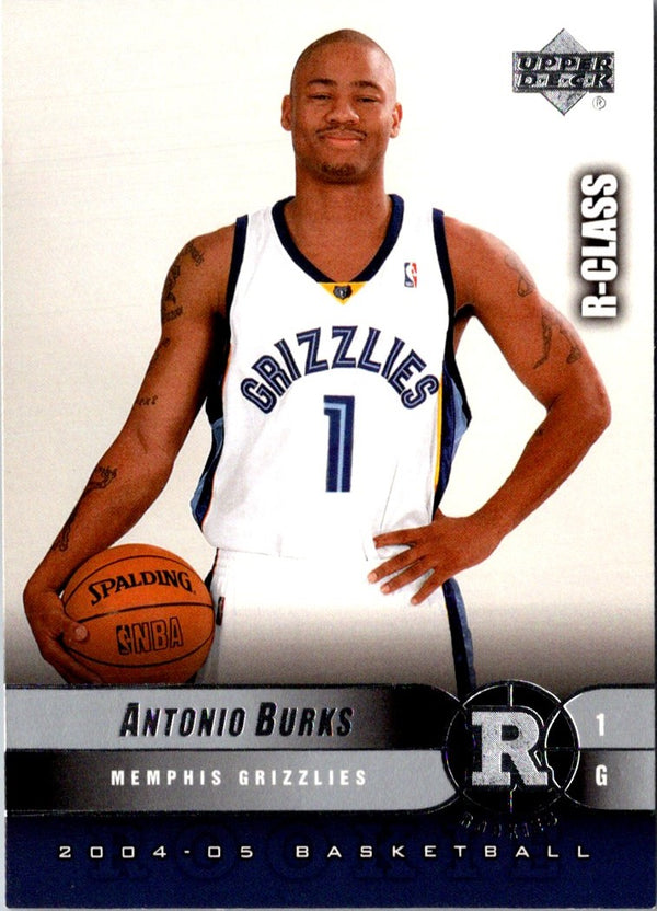 2004 Upper Deck R-Class Antonio Burks #126 Rookie