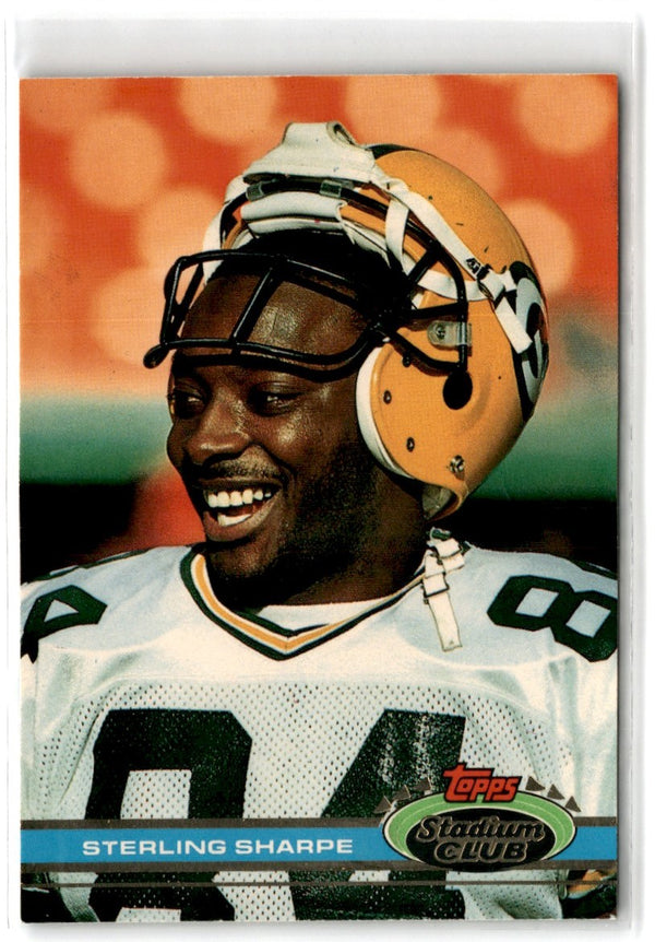 1991 Stadium Club Sterling Sharpe #79