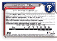 2024 Bowman Prospects Raylin Heredia #BP-146