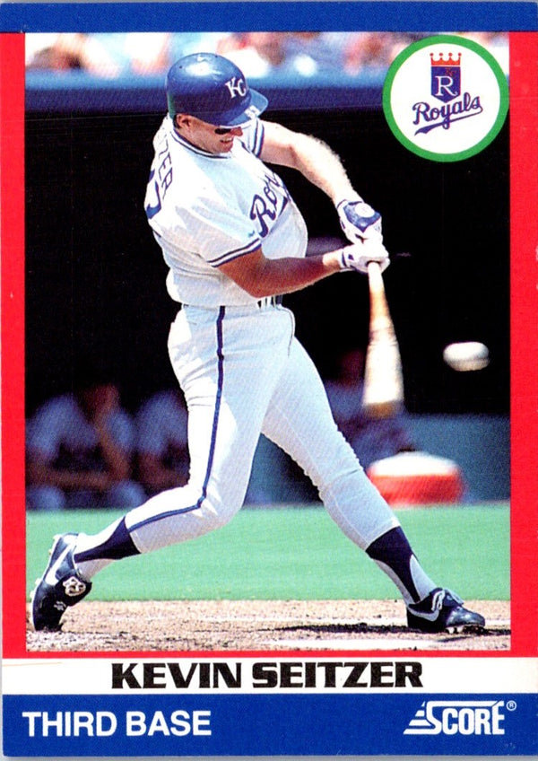 1991 Score 100 Superstars Kevin Seitzer #97
