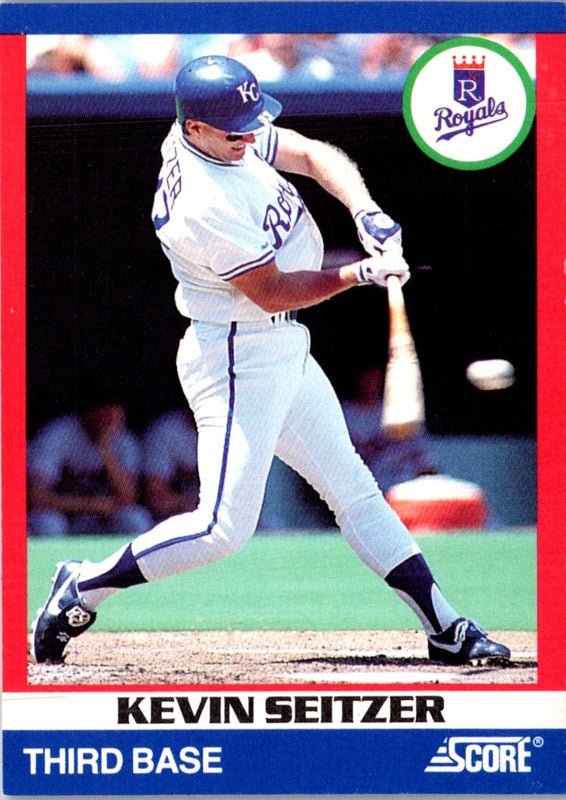 1991 Score 100 Superstars Kevin Seitzer #97