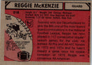 1980 Topps Reggie McKenzie
