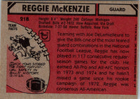 1980 Topps Reggie McKenzie #218