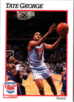 1991 Hoops Tate George #400 Rookie