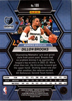 2022 Panini Mosaic Blue Dillon Brooks #189
