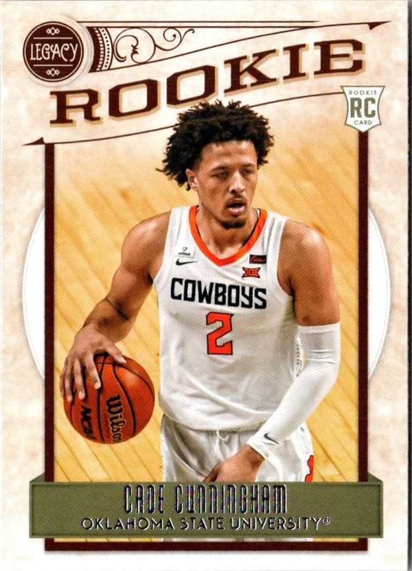 2021 Panini Chronicles Cade Cunningham #335