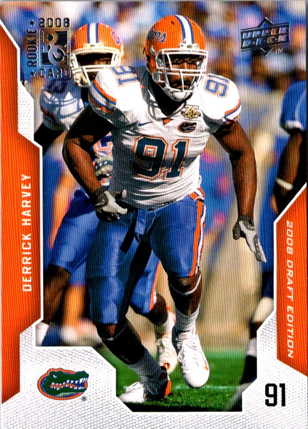 2008 Upper Deck Draft Edition Derrick Harvey #25 Rookie