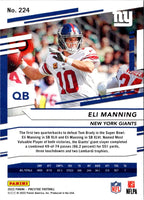 2022 Panini Prestige Eli Manning #224