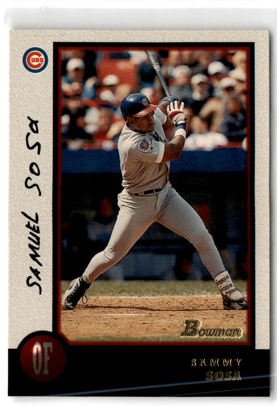 1998 Pacific Home Run History Sammy Sosa #6