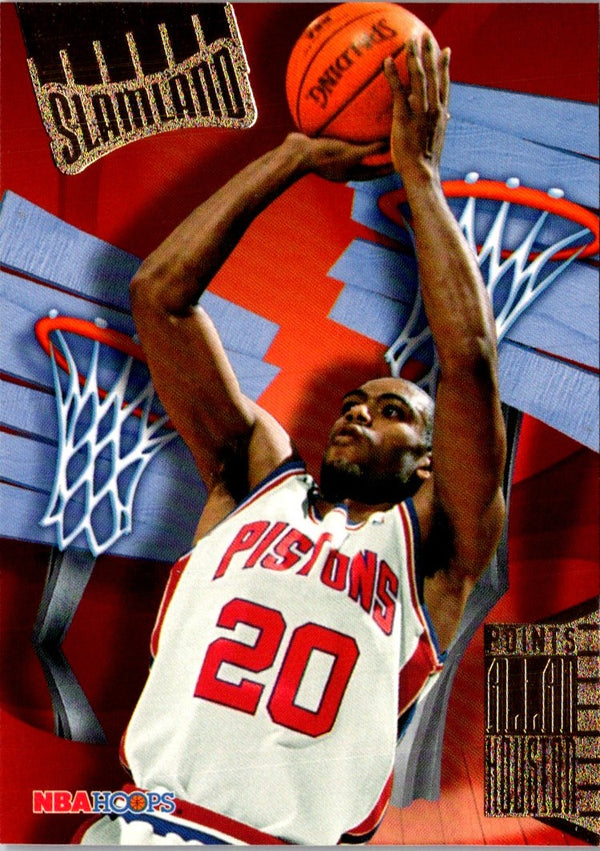 1995 Hoops Slamland Allan Houston #SL15